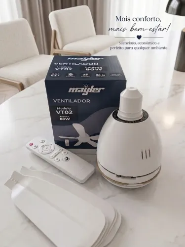 Mini ventilador de teto Led  **PRONTA ENTREGA**