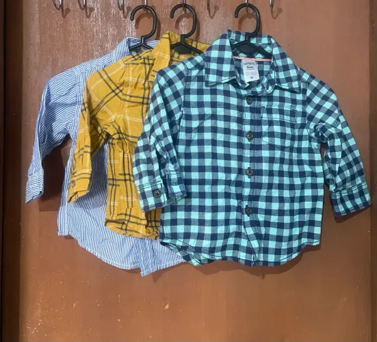 Camisa infantil 3-6 meses