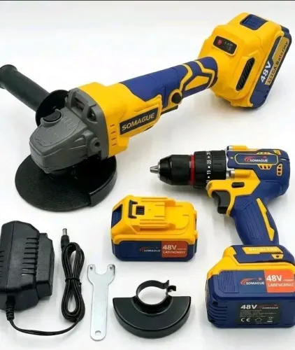 Kit Esmerilhadeira e parafusadeira Somague