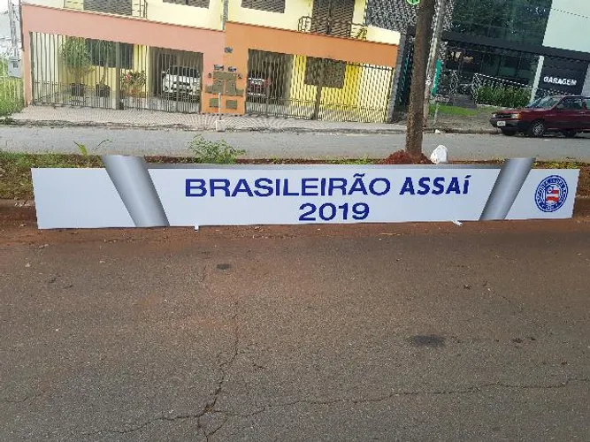 Placas de campo de Futebol