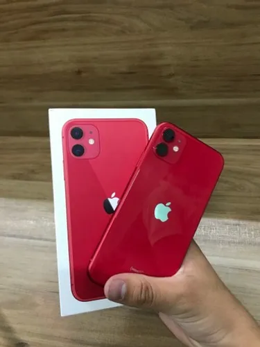 iPhone 11 vermelho sem detalhes > venha pra nossa loja