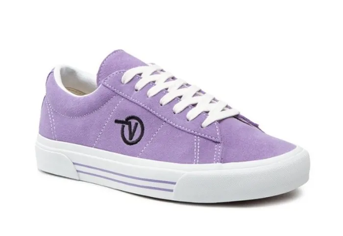 Tênis Vans Sid Suede Chalk Violet True White Unissex.