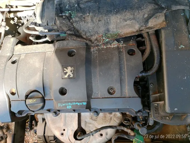 Motor parcial Peugeot 307 1.6 flex