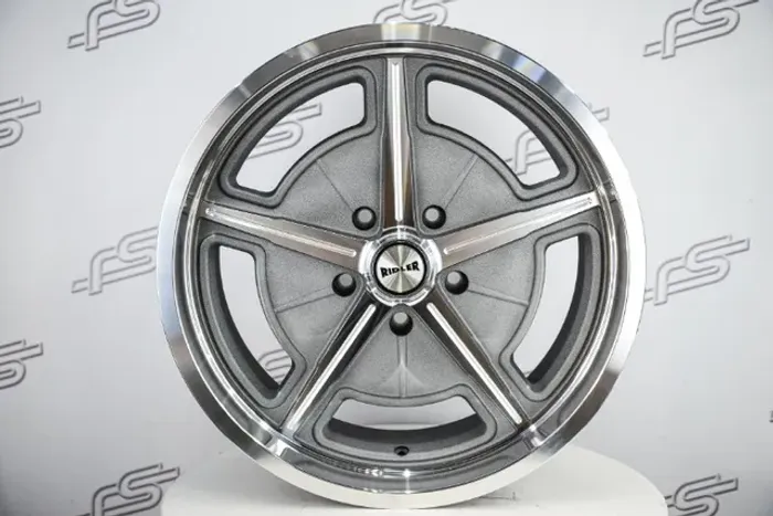  Rodas Ridler 605 Grey Aro 20 / Talas 8,5 e 10 / Furação 5x114,3