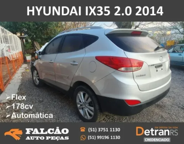 hyundai ix35 2014 em peças sucata motor cambio air bag