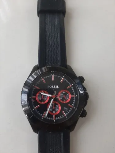 Relógio Fossil Cronografo Original Ch2874/1rn - Original - Usado