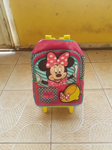 Mochila da Minie (Troco por carregador Samsung de 25W / Aceito cartão)