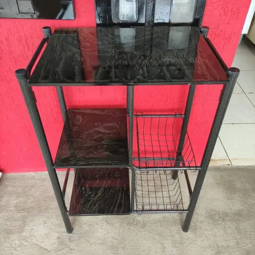Suporte para forno com fruteira.