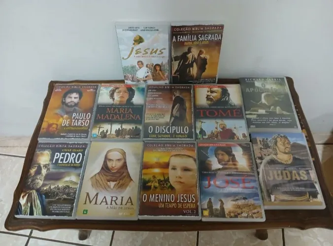 Coleção de DVDs da Bíblia Sagrada Novo Testamento