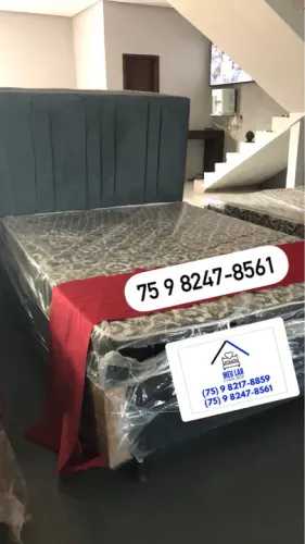 CAMA BOX CASAL NOVA