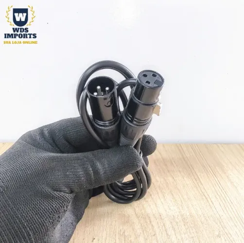 Cabo Microfone Xlr / Dmx 