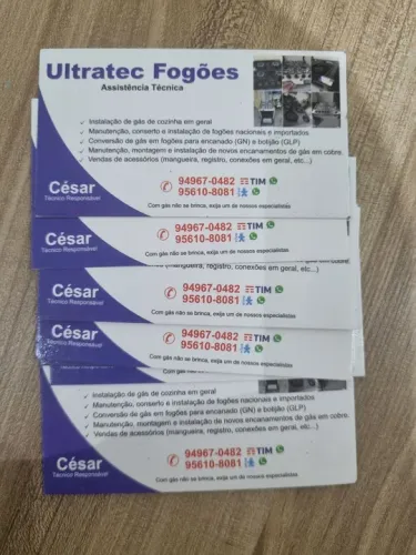 Técnico para ligar gás consertar e converter fogões glp gn