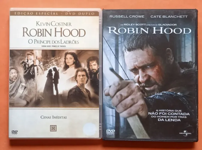 Dvd Robin Hood (Kevin) + Robin Hood (Russell)