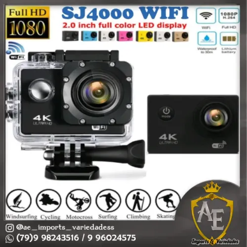 camera ação estilo go pro 