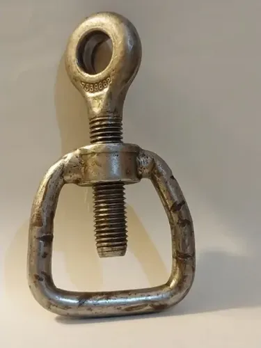 Parafuso e porca de olhal para elevação de Carga em aço Inox. 16 Cm