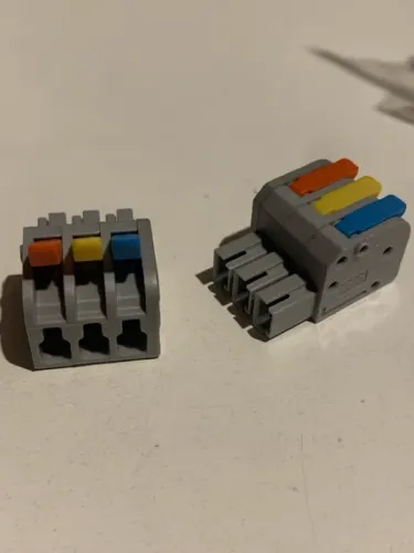 Conectores de Terminal para Fios - 3 vias