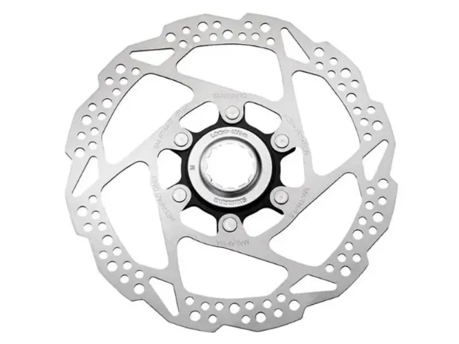 Disco De Freio Rotor Shimano Rt54 Inox 160mm Para Freios à Disco Fixação Center Lock 1111