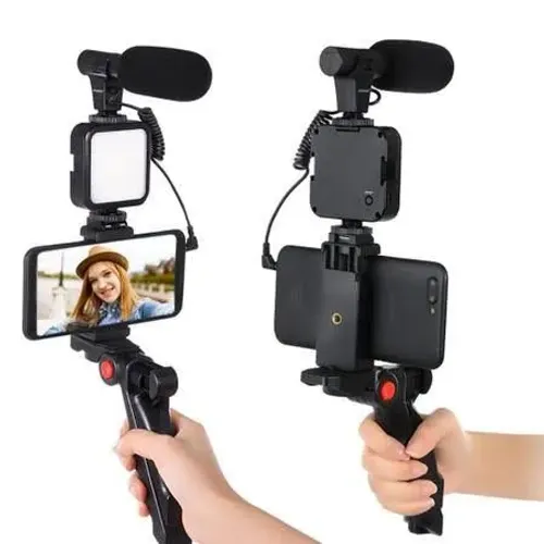 Kit para filmagens com o celular 