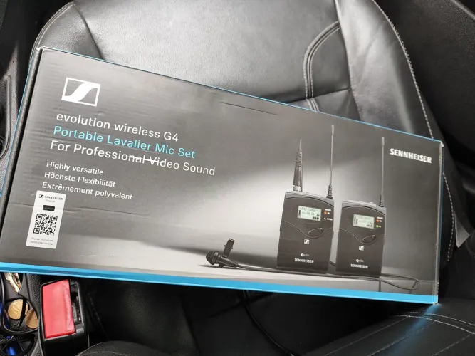 Kit de Microfone Sem Fio Sennheiser Evolution Wireless G4