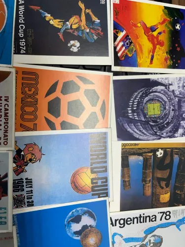 Coleção cards copa do mundo edição especial revista placar: