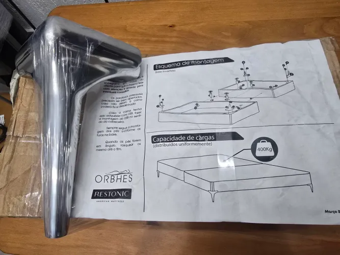 Pes para cama Box Orhbes