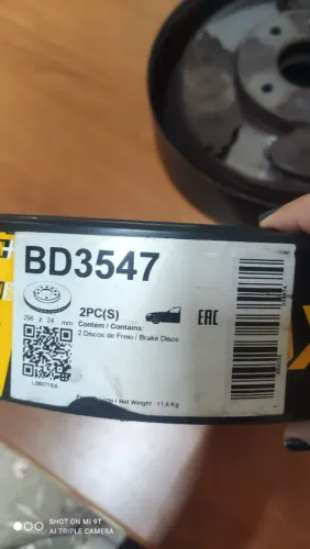 Disco de Freio SEMI NOVO USADO BD3547