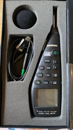 Decibelímetro digital 