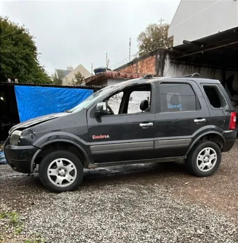 Sucata Ecosport 1.6 flex zetec 2007 PARA RETIRADA DE PEÇAS