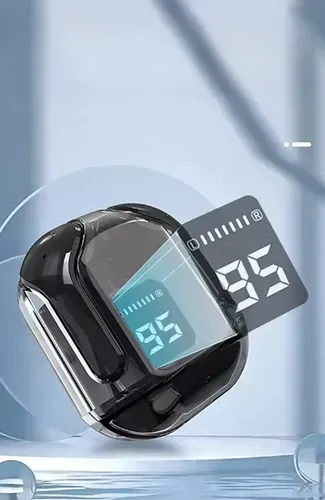 Fone De Ouvido Bluetooth Sem Fio Transparente Air31 In-ear S