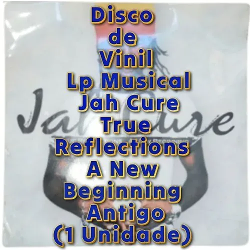 Disco de Vinil Jah Cure Antigo