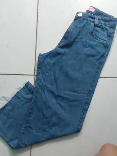 Calça Jeans Wide Leg  TAM44