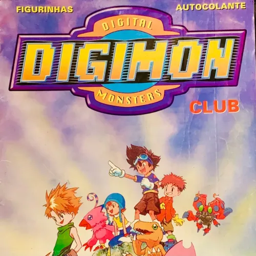 Álbum Digimon Raro - Figurinhas Revista Coleção - prêmios mangá pokemon japonês bonecos