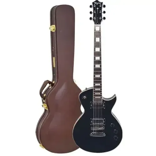 Guitarra Tagima Mirach BK Preta Custom DF 2H Escala Escura Com Case