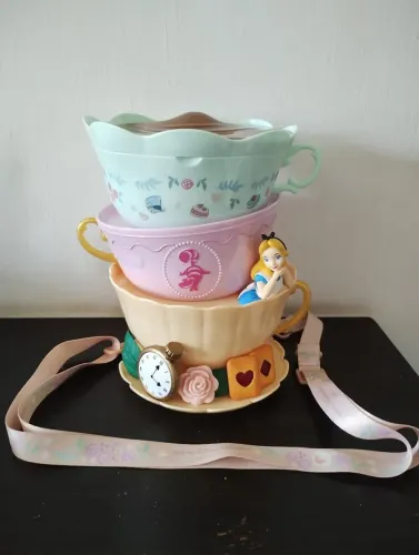 Balde Pipoca Disney Alice no País das Maravilhas