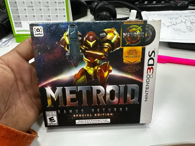 Metroid 3ds samus edition lacrada