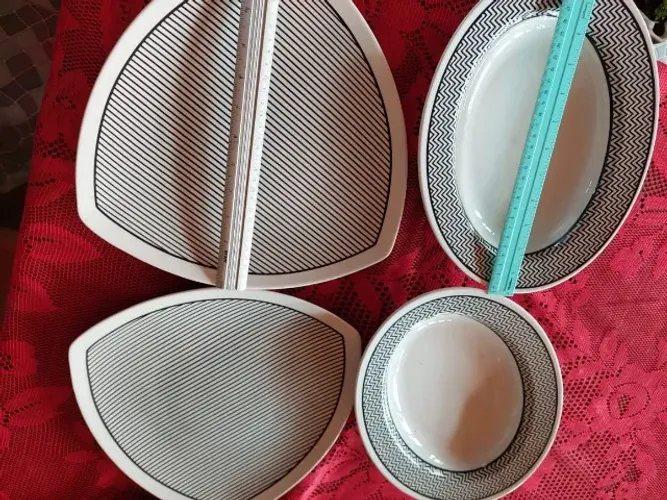 Louça Palladium prato e travessas