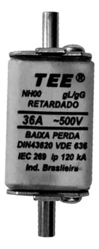 Fusivel Tee 36a 500v Nh00