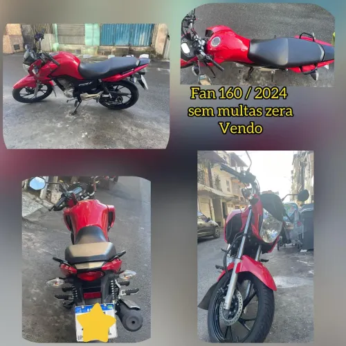 Fan 160 Fan Flex vermelha 