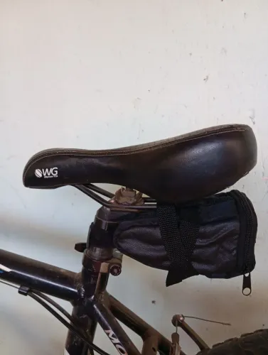 Bolsa de selim bicicleta