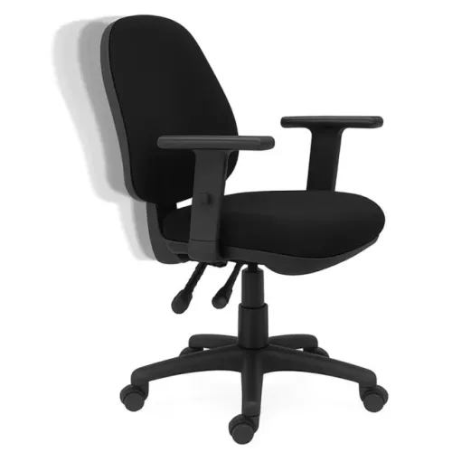 adeira Escritório Ergonômica AXYS Preta Conforto Profissional Regulagem Altura 20091