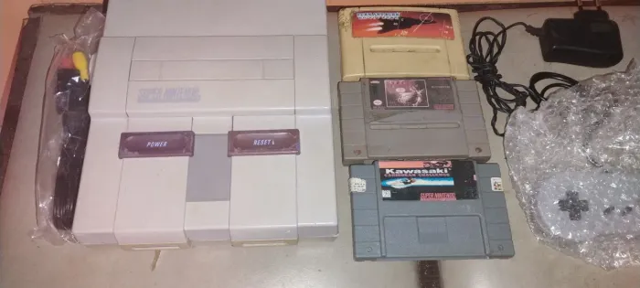 Super Nintendo (SNES) Completo + Jogos