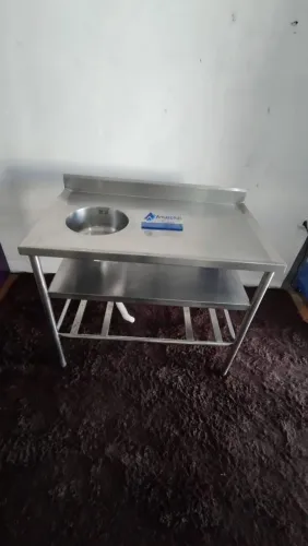 Pia Inox Pequena