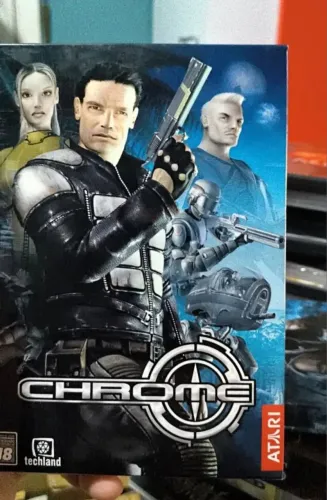 Chrome ( Da Atari) jogo de PC Big Box CD-ROM 