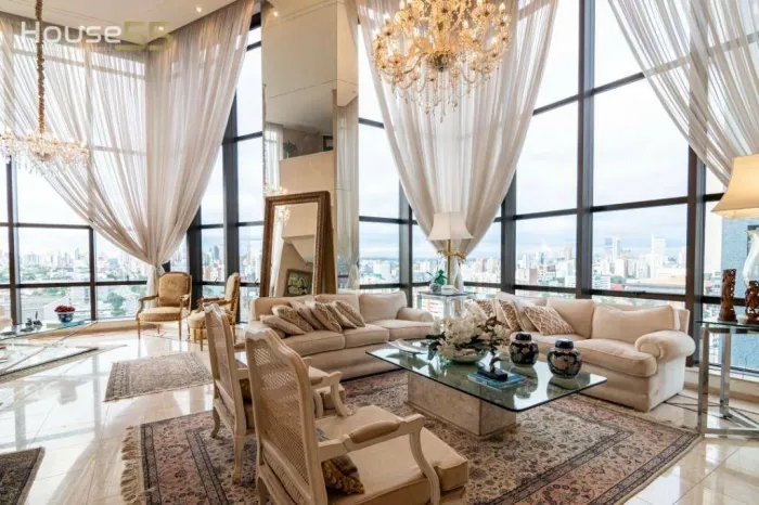 Apartamento Duplex com 4 dormitórios à venda, 412 m² por R$ 4.499.900,00 - Batel - Curitib