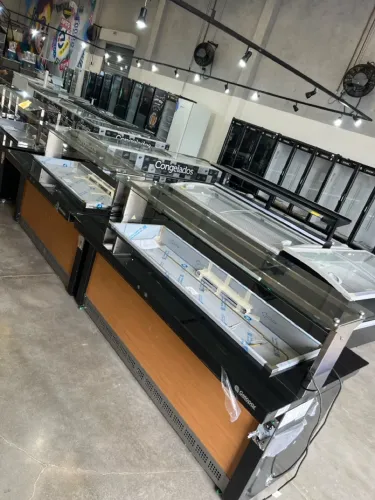 Buffet completo Gelopar 2m quente e 1.75m frio - pronta entrega 