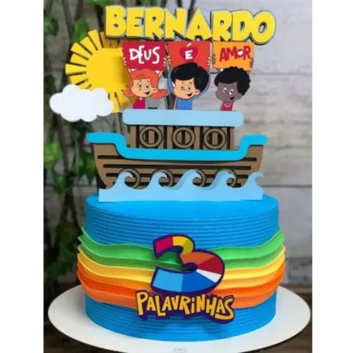 Topo de bolo, personalizado, caixinha, festa, papelaria.