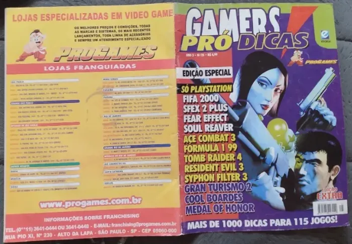 Revista Gamers Pró Dicas Ano 3 N° 25 Resident Evil 3