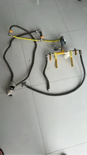 Sistema completo para 2 botijões e mais Nunca usado)