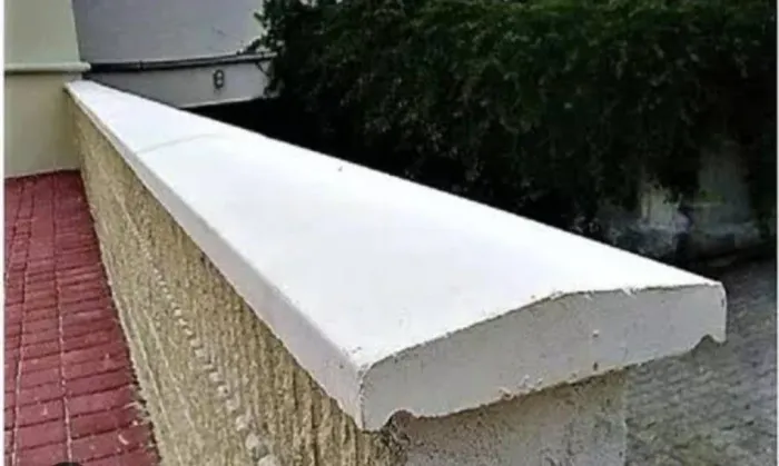 Capa de concreto para muro