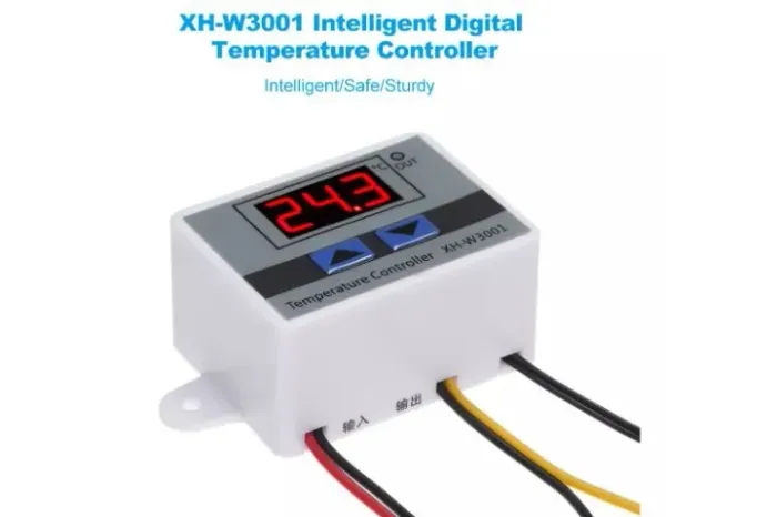 Termostato Xh-w3001 Chocadeira Display Led, Sensor De Água   Automação Robótica COD-AM612